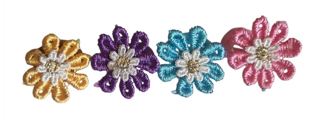 Haarelastiek - 4  stuks ( maat klein)