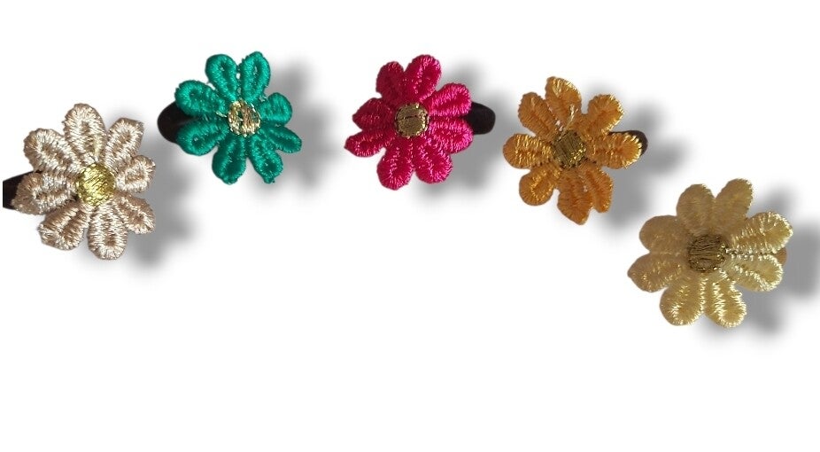 Haarelastiek - 5 stuks ( maat klein)