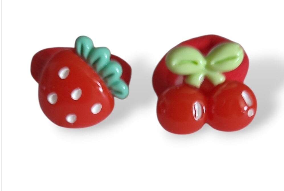 Haarelastiek - 2 stuks ( maat klein)