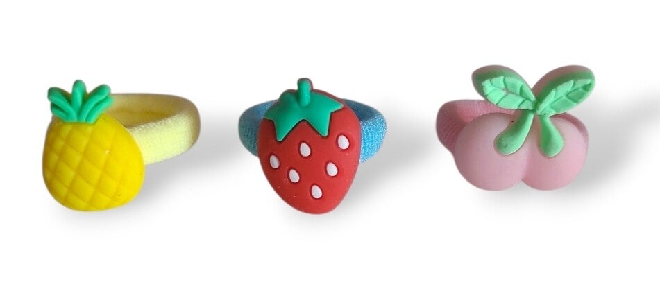 Haarelastiek - 3 stuks ( maat klein)