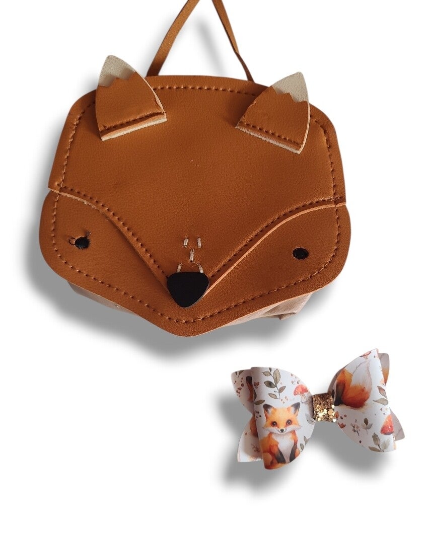 Tasje met een leuke haarstrik