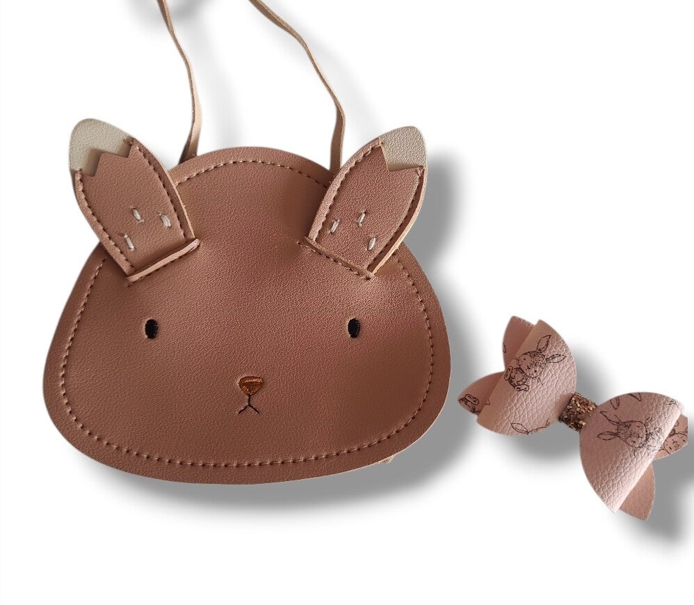 Tasje met een leuke haarstrik