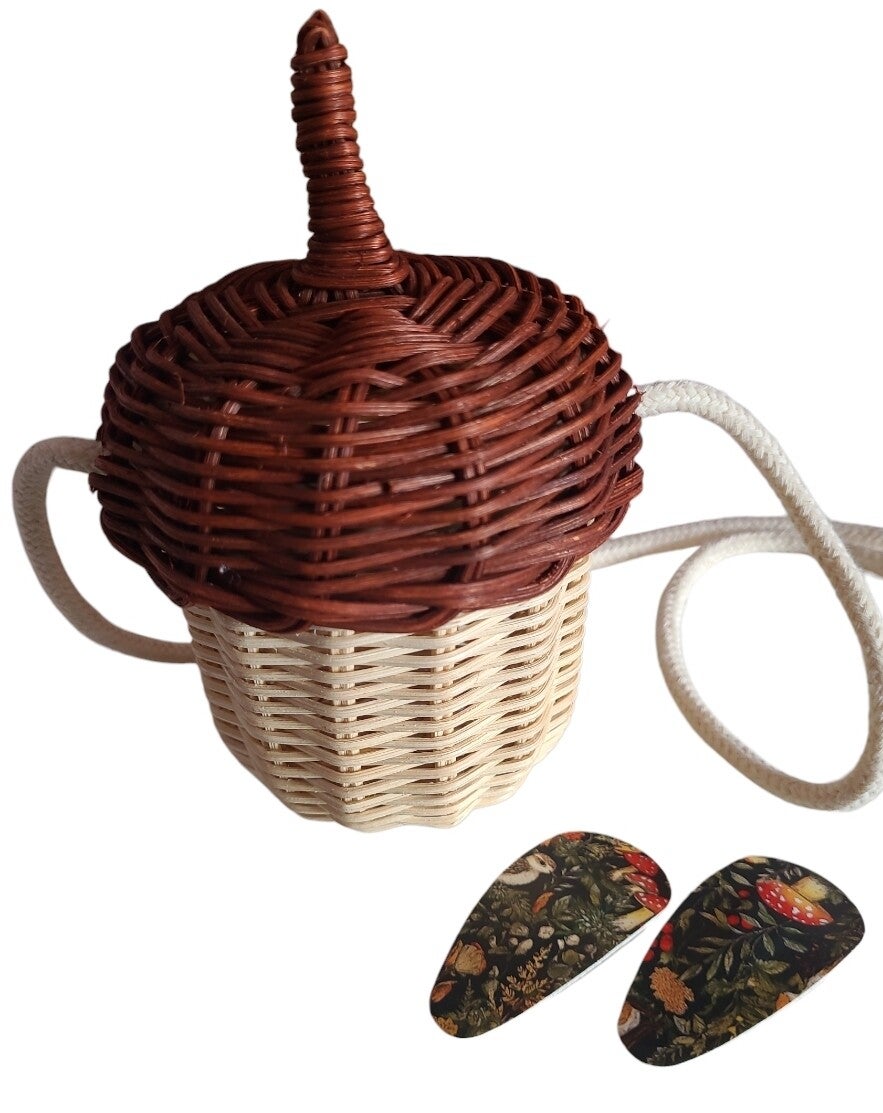 Tasje met leuke haarclipjes