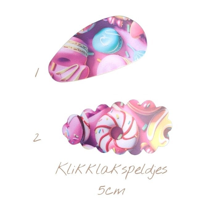 Klikklak speldjes - 5cm