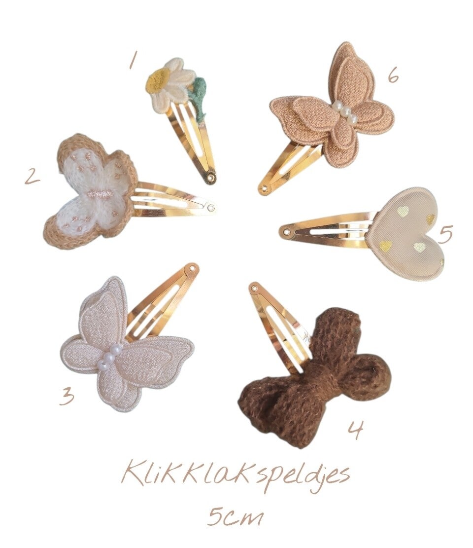 Klikklak speldjes - 5cm