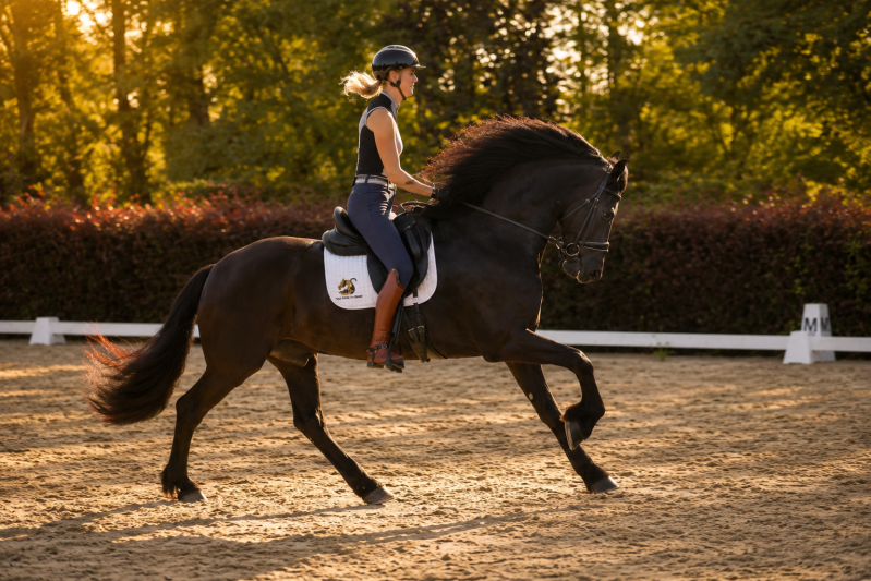 FRIESIAN GELDING FOR SALE 