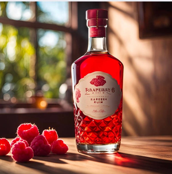 Rhum arrangé aux framboises