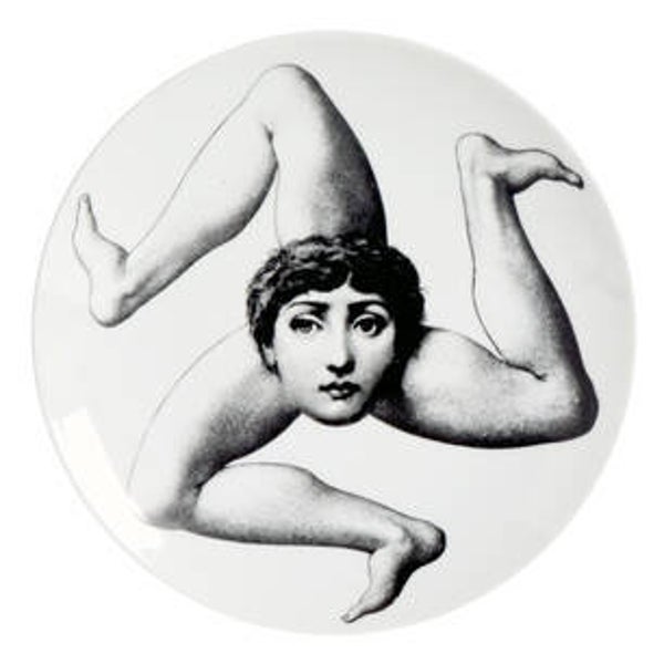 Fornasetti Tema e Variazioni Wall Plate - No.186