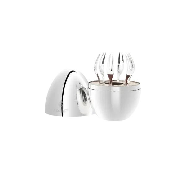Christofle Mood egg Yummy (set 6 pieces)