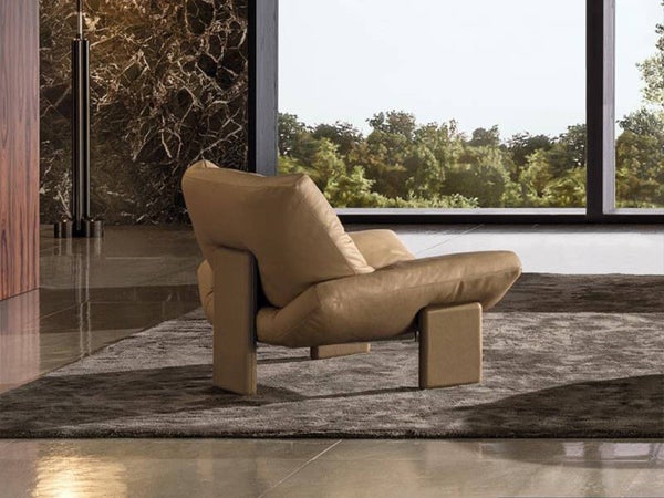 Minotti - Emmi Fauteuil + Pouf - Expo model