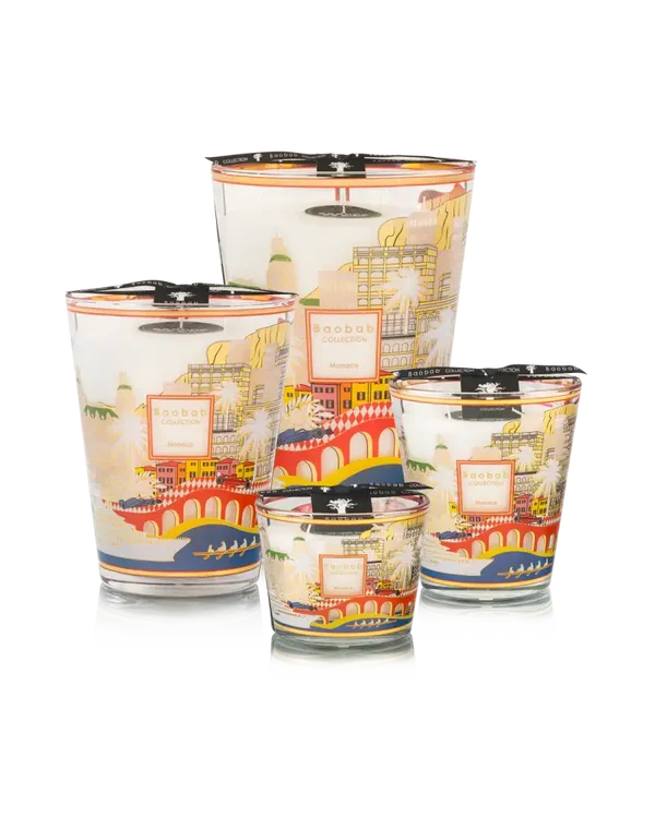 Baobab Scented Candle Monaco  (3 possible sizes)