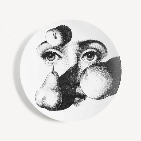 Fornasetti Tema e Variazioni Wall Plate - No.218