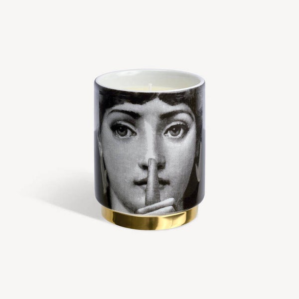 Fornasetti candle xsmall - Silenzio Tema e variazioni