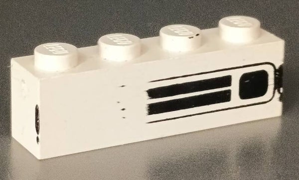 Misprint white grille