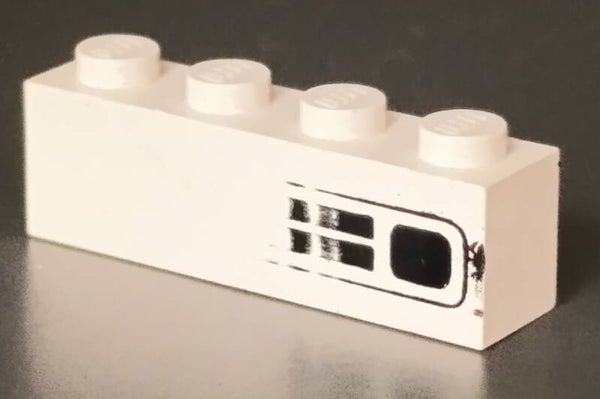 Misprint white grille