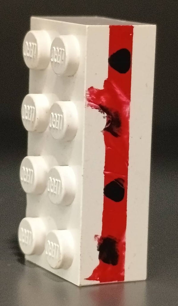 Misprint white brick