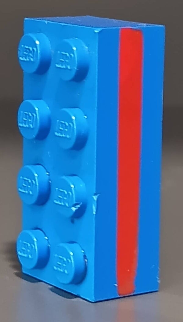 Misprint Blue brick