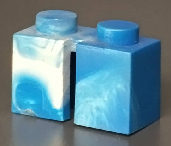 1x2 marbled brick
