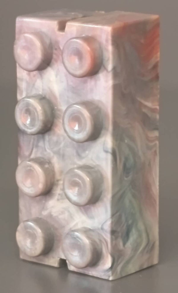 2x4 marbled brick