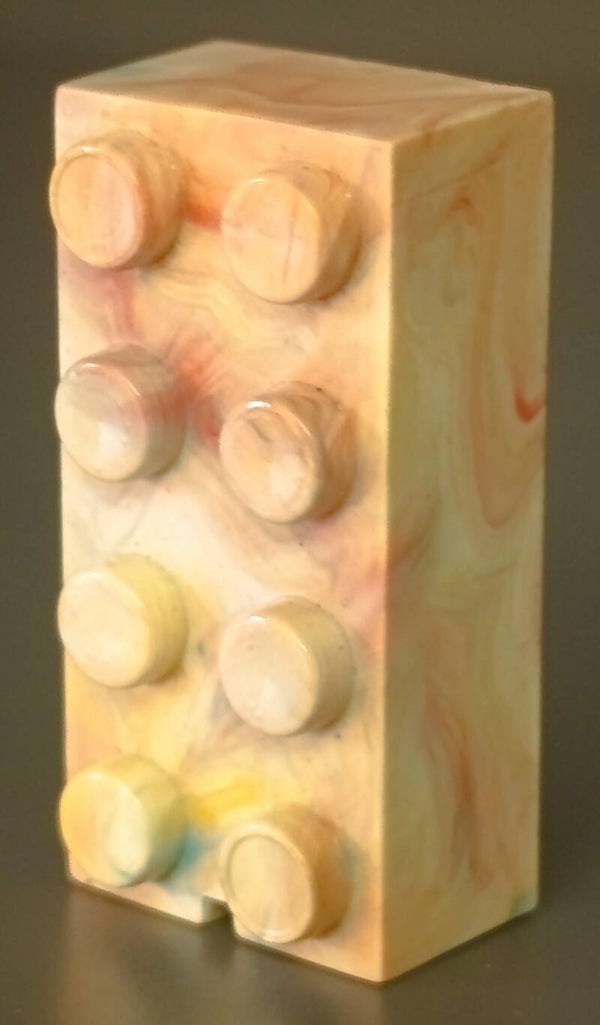 2x4 marbled brick