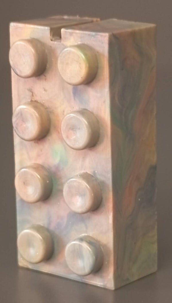 2x4 marbled brick