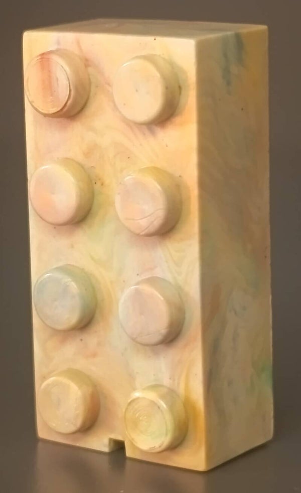 2x4 marbled brick