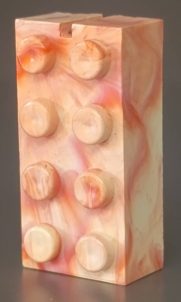 2x4 marbled brick