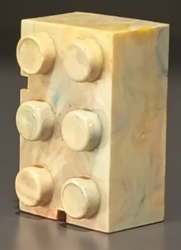 2x3 marbled brick