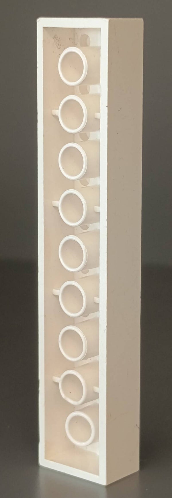 White 2x10 brick short shot