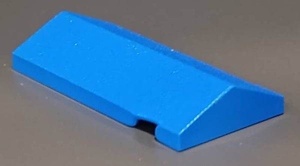 Short shot blue slope
