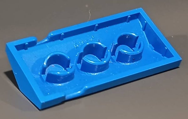 Short shot slope blue