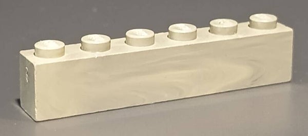 Marbled 1x6 brick