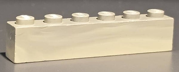 Marbled 1x6 brick