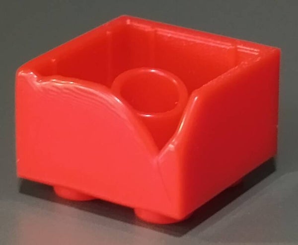 2x2 short shot brick