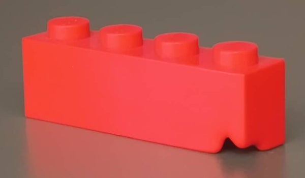 Short shot 1x4 brick
