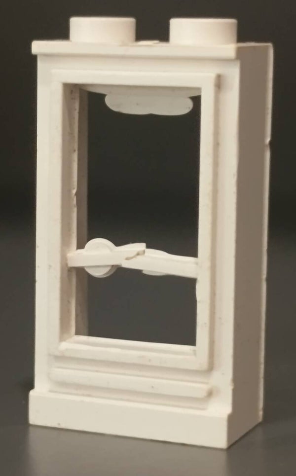 White door long shot