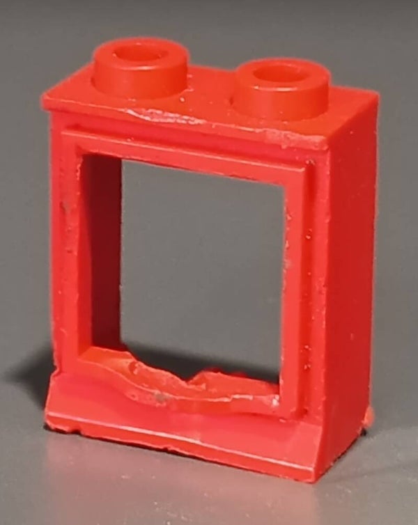 Red window factory error