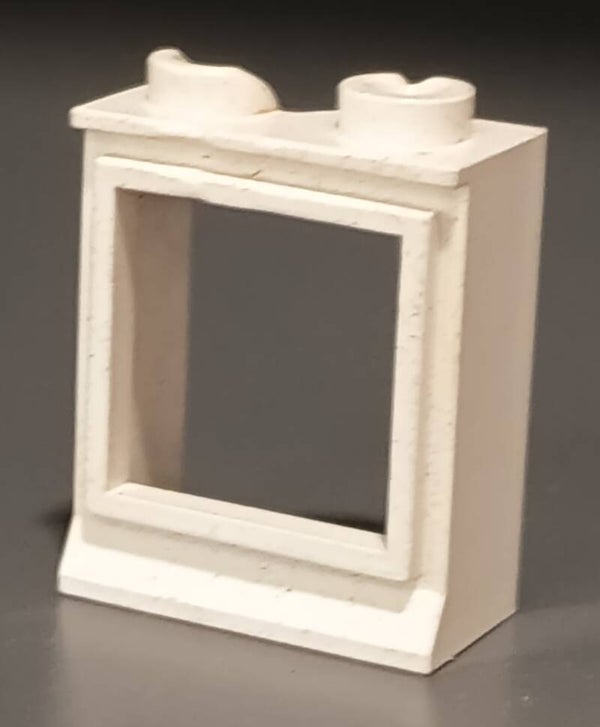 White window short shot