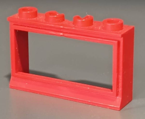 Red window short shot