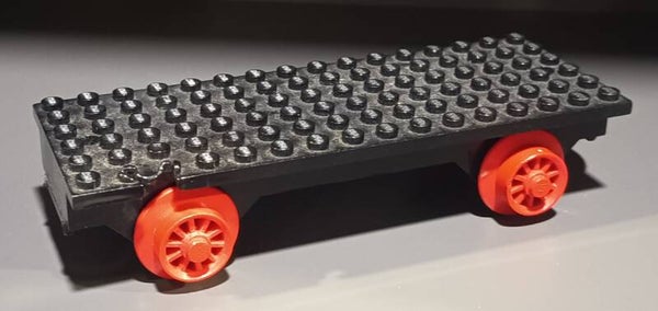 Train wagon with short shot.