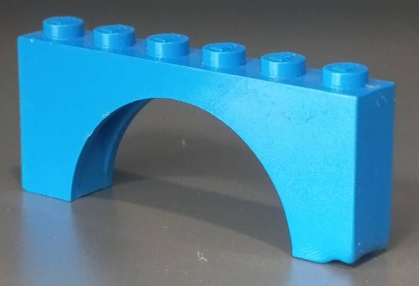 Blue arch short shot