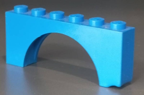 Blue arch short shot