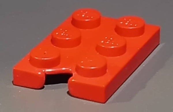 Red short shot plate