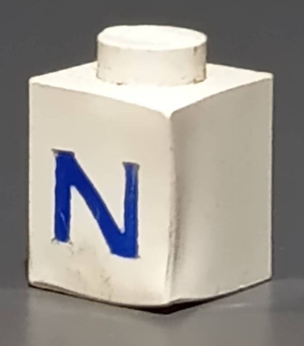 Factory error brick with N