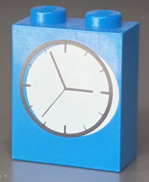 Brick clock misprint