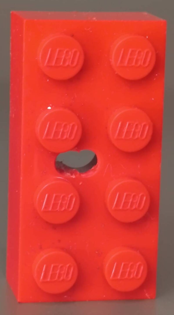 Brick with drill mistake