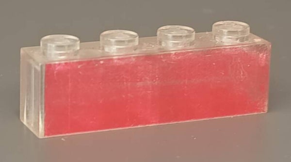 1x4 trans clear brick misprint