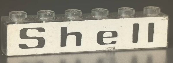 Trans clear Shell brick missing colour