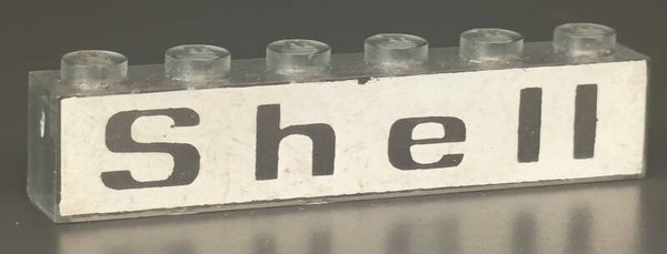 Trans clear Shell brick missing colour