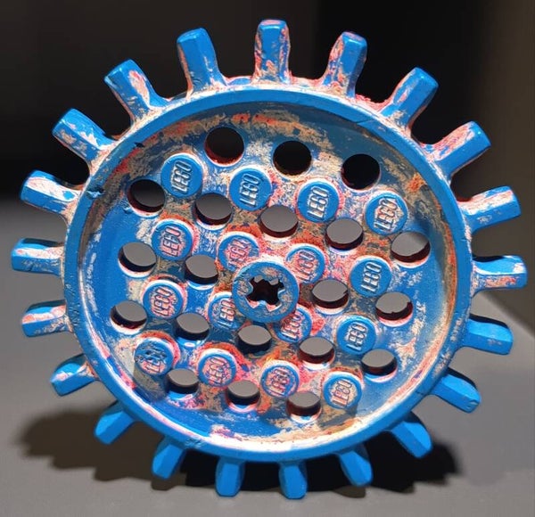 Blue gear